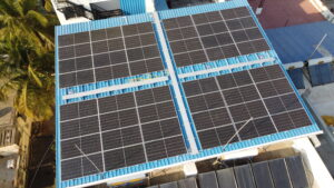 25KW Solar On Grid Rooftop Solar at Nandi Multi specialty Hospital Tumkur